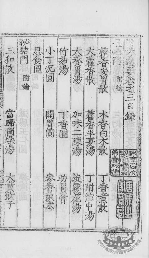 医方选要  卷3